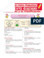 Fracciones y Su Clasificación para Sexto de Primaria PDF