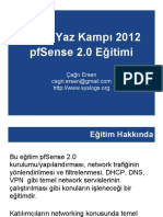 Pfsense 2.0 Egitimi PDF