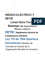 Seminario sobre riesgos eléctricos y el RETIE