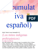 Acumulativa español