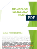 Contaminación Hidrica PDF