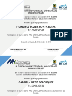 Certificados Precalculo PDF
