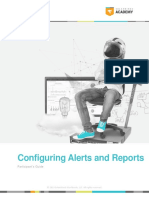 Configuring Alerts and Reports: Participant's Guide