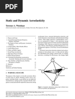 Static and Dynamic Aeroelasticity: Terrence A. Weisshaar