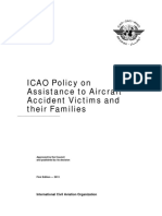 ICAO Policy On Assistance To Aircraft Accident Victims and Their Families