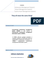 MMS (Maintenance Management System) AMS (Asset Management System) EAMS (Enterprise Asset Management System)