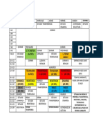 Horario 2P 2019