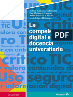 La Competencia Digital en La Docencia Universitaria