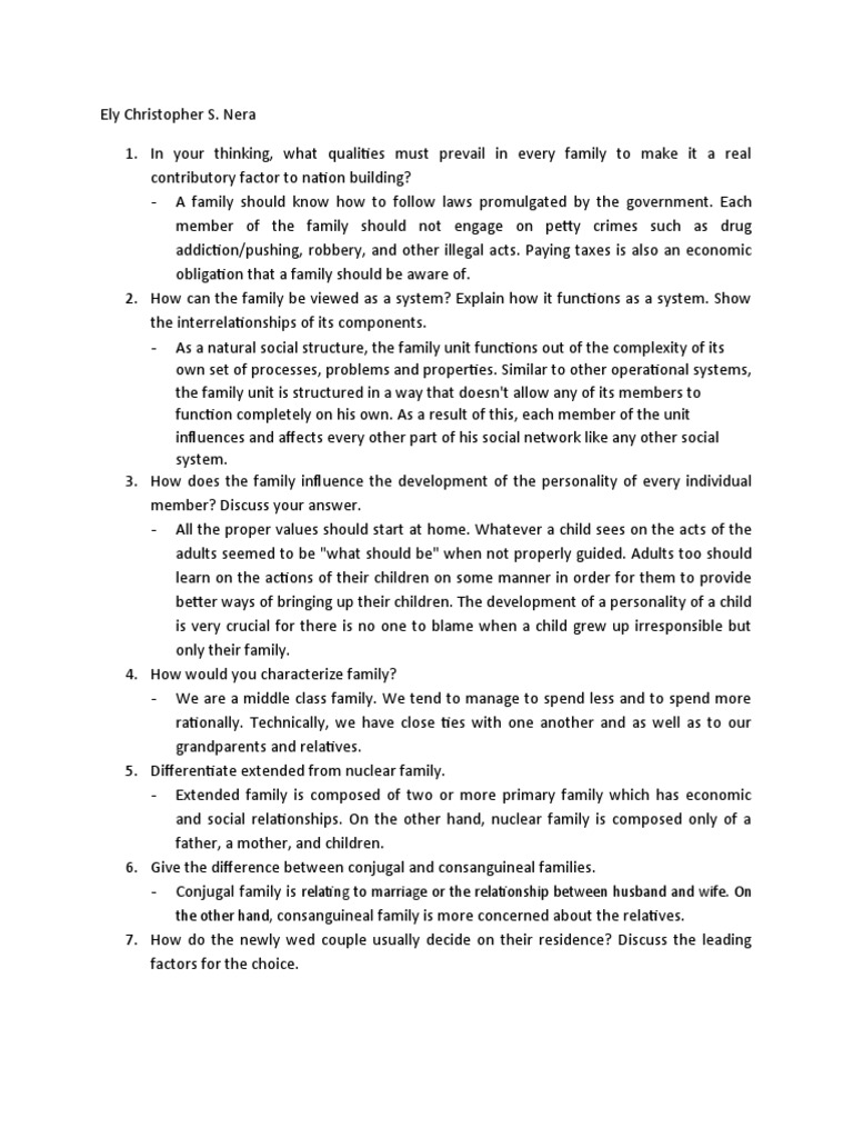 Relating To Marriage or The Relationship Between Husband and Wife. On ...