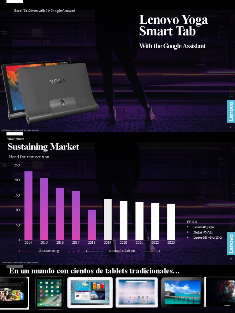 Lenovo Yoga Smart Tab: With The Google Assistant | PDF | Consumer ...
