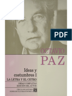 Octavio Paz Obras Completas (Portada)