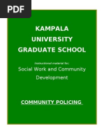 Download Community Policing by Omulangira Wasajja SN46398986 doc pdf