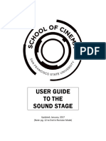 User Guide To The Sound Stage