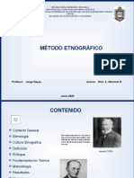 Método Etnográfico