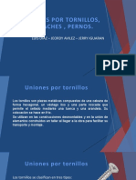 Uniones por tornillos, remaches, pernos.pptx