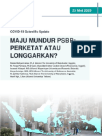 COVID-19 Scientific Update - Maju Mundur PSBB PDF