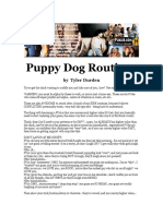 Tyler Durden - Puppy Dog Routines