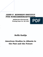 John F. Kennedy-Institut Nordamerikastudien: Abteilung Für Kultur Working Paper No. 68/1994