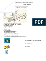 CUESTIONARIO DE Informatica