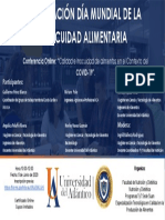 Evento Inocuidad Alimentaria