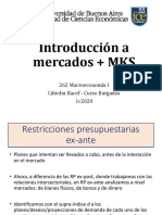 Introducción Análisis de Mercados + MKS (PRELIMINAR)