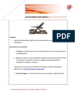 Actividad 1. Aplicaciones Tecnológicas para Logística