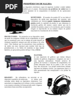 Periféricos de Salida y Entrada