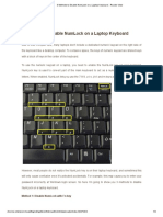 3 Methods To Disable NumLock On A Laptop Keyboard - Reader View