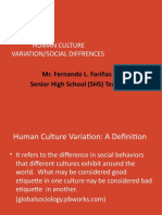 Human Culture Variation