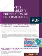 Ambientes Saludables y Prevención de Enfermedades