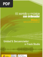 Modulo 2. Sonido y Musica Por ordenador. 06 Secuenciador N-Track Studio