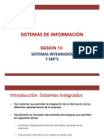 SI - Sesion13 - Sistemas Integrados y Erps
