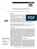 Clark's Rule: Teknik " " Dalam Bidang Kedokteran Gigi