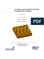 M - Characterization of Piezo - and Ferroelectric Thin Films by Scanning Probe Techniques PDF