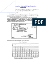 Energy Conservation - High Temp Condensate