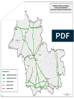 Carte Des Routes Désormais Limitées À 90 KM/H Dans Le Loir-et-Cher