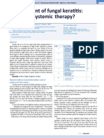 Management of Fungal Keratitis