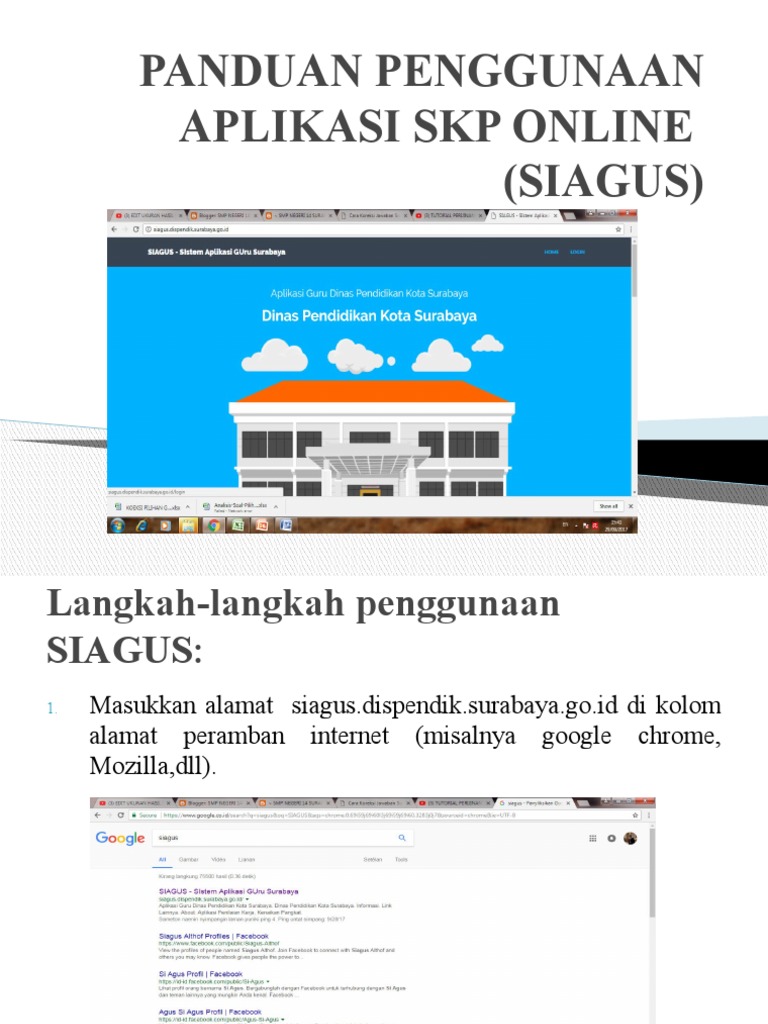 Panduan Penggunaan Aplikasi Skp Online