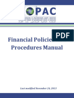 Financial Policies and Procedures Manual: Last Modified November 24, 2013