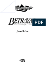 Betrayal, Jean Rabe - Sample