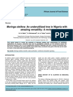 Moringa Oleifera: An Underutilized Tree in Nigeria With: Amazing Versatility: A Review