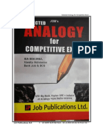 Job Publications Ltd. 1: Selected Analogy For Competitive Exam