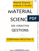 ESE GS Material Science MCQ PDF