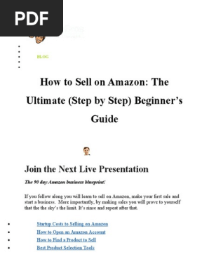 How to Sell with Amazon