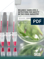 Reliable Sars-Cov-2 Detection For Safety in The Food Industry