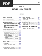 Intake and Exhaust: Group 15