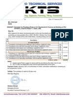 KTS Quotation Meidan Building Plumbing Works PDF