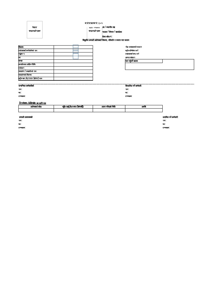 900 Internal Control Related Formats | PDF