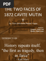 The Two Faces of 1872 Cavite Mutin Y: By: Chris Antonette Piedad-Pugay