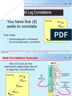 You Have Five (5) Wells To Correlate: Exercise 4